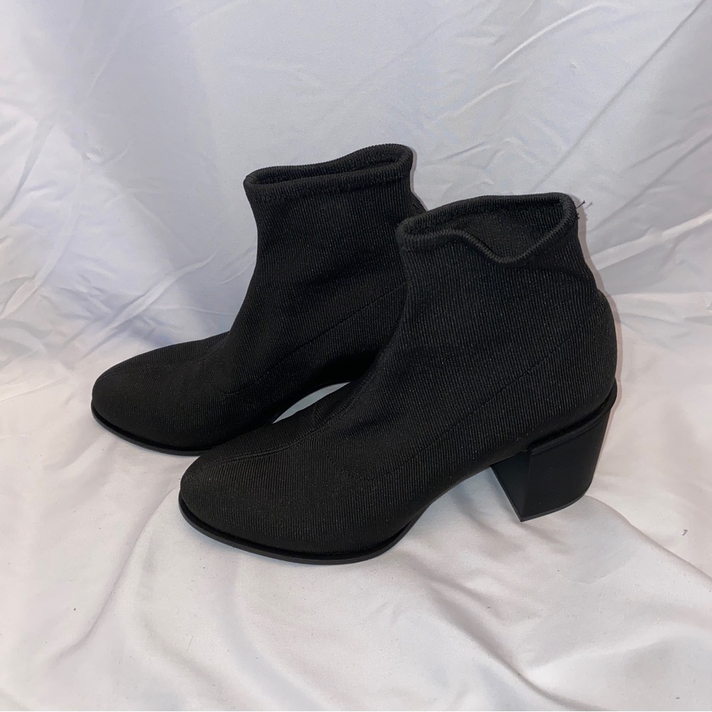 DKNY Black Booties Size 7